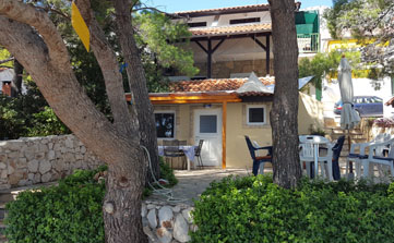 Apartment with patio