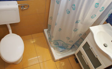 Apartment with patio